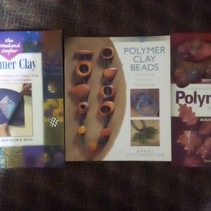 Three craft books polymer clay